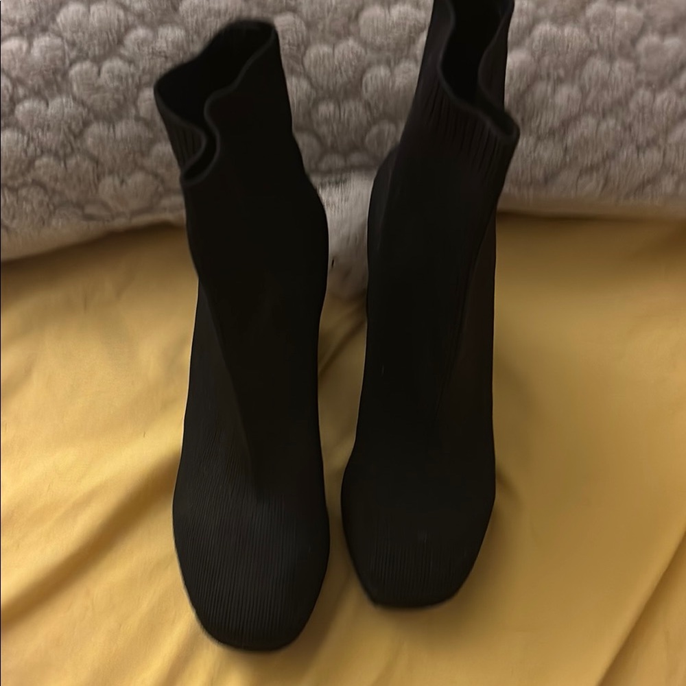 MIA Black Heeled Boots for Chic Style